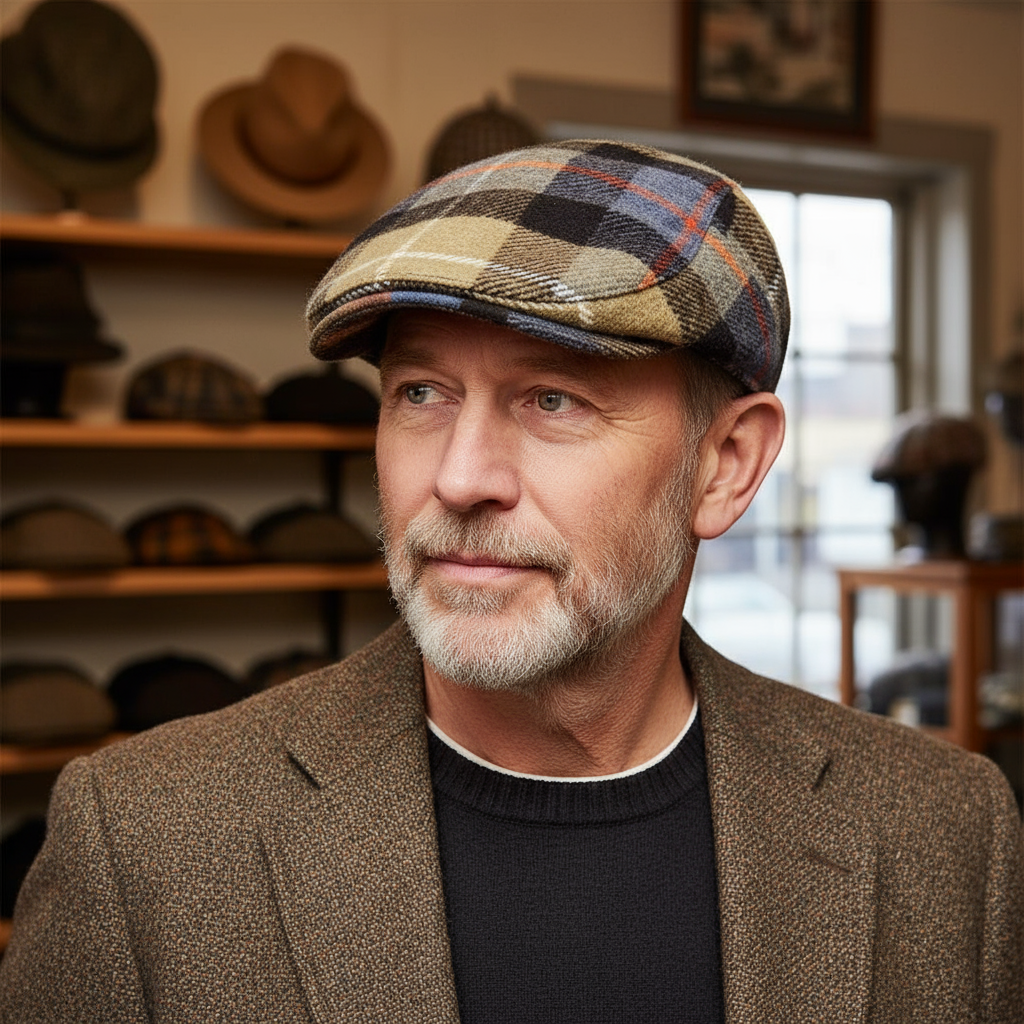 Flatcap van wolmix — MILLINGEN