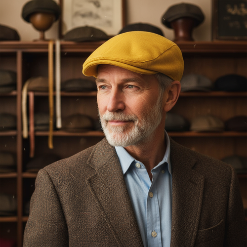 Corduroy flatcap — BERGEN