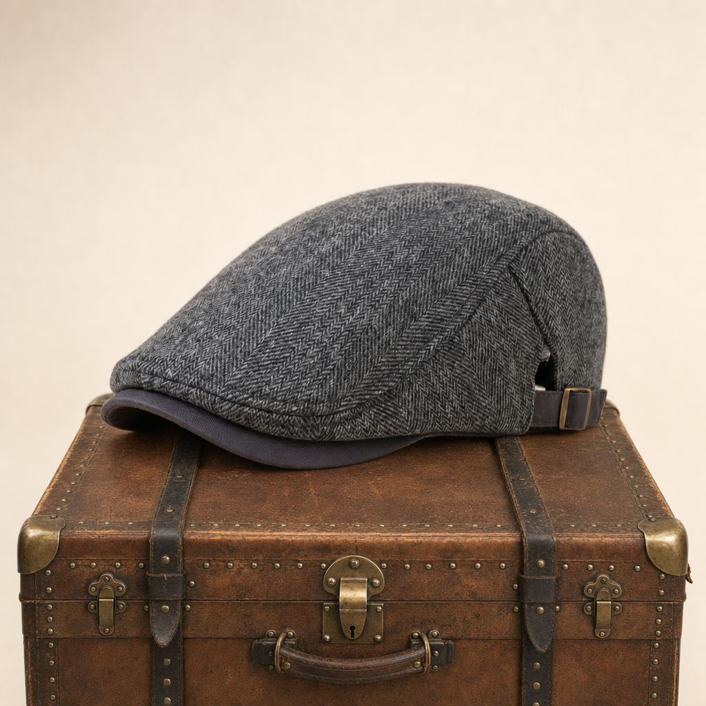 Wollen flatcap — ZELHEM