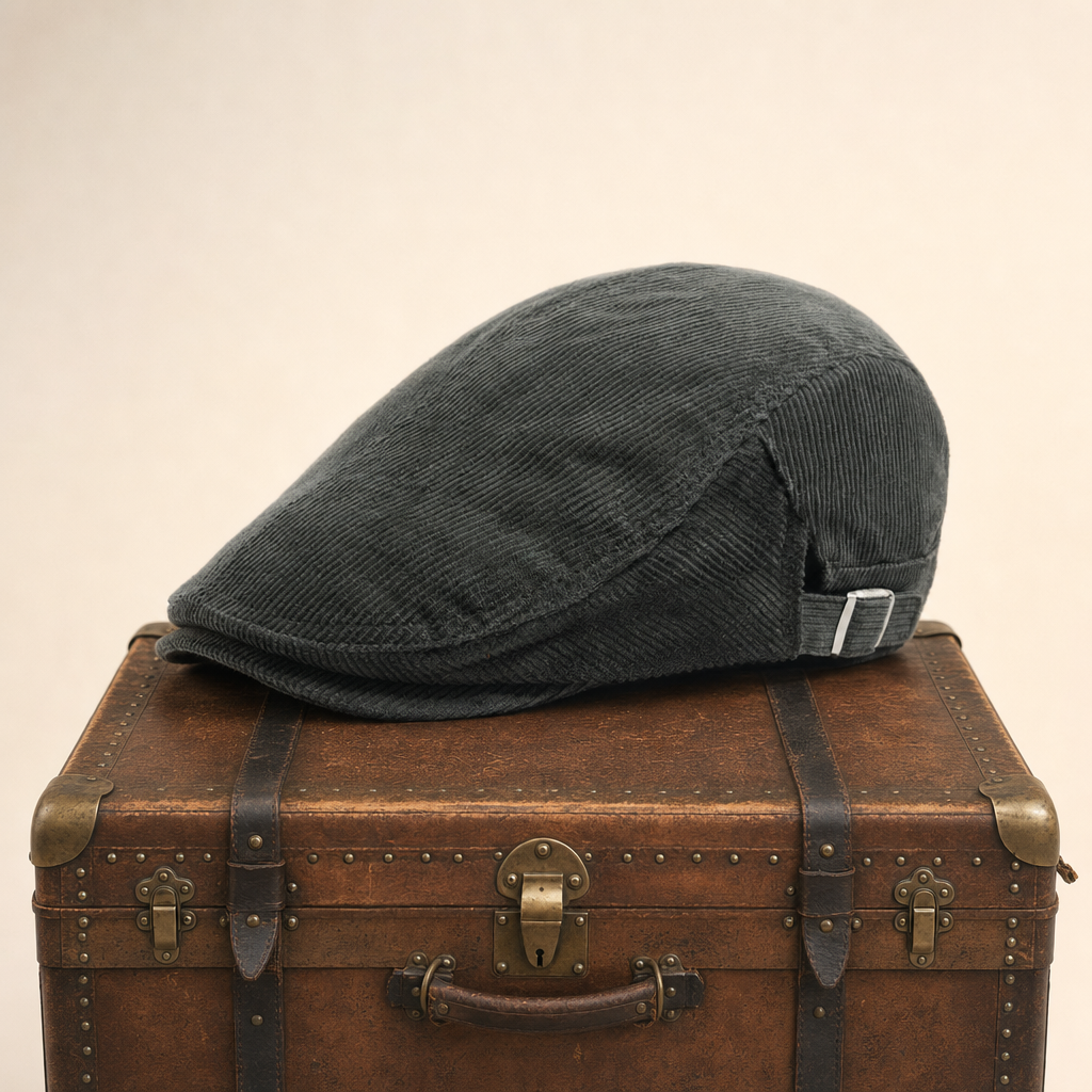 Corduroy flatcap — VLODROP