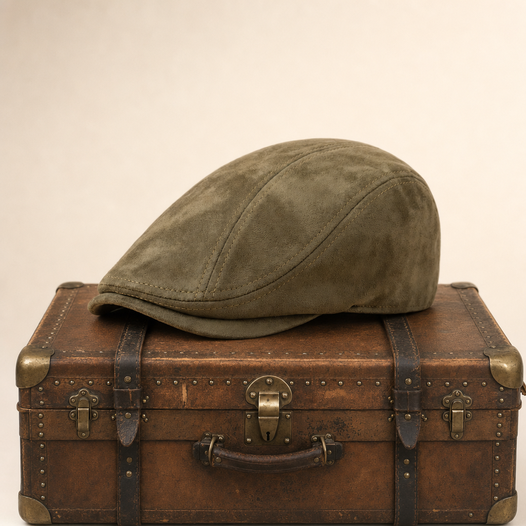 Suède flatcap — ULVENHOUT