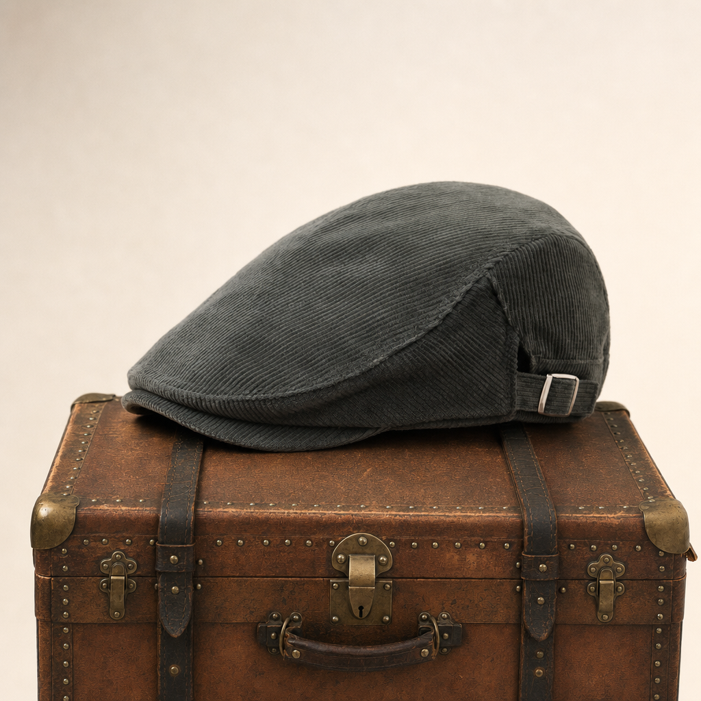 Corduroy flatcap — WASSENAAR