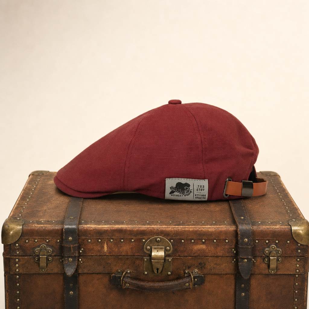 Katoenen flatcap — DEN HAAG
