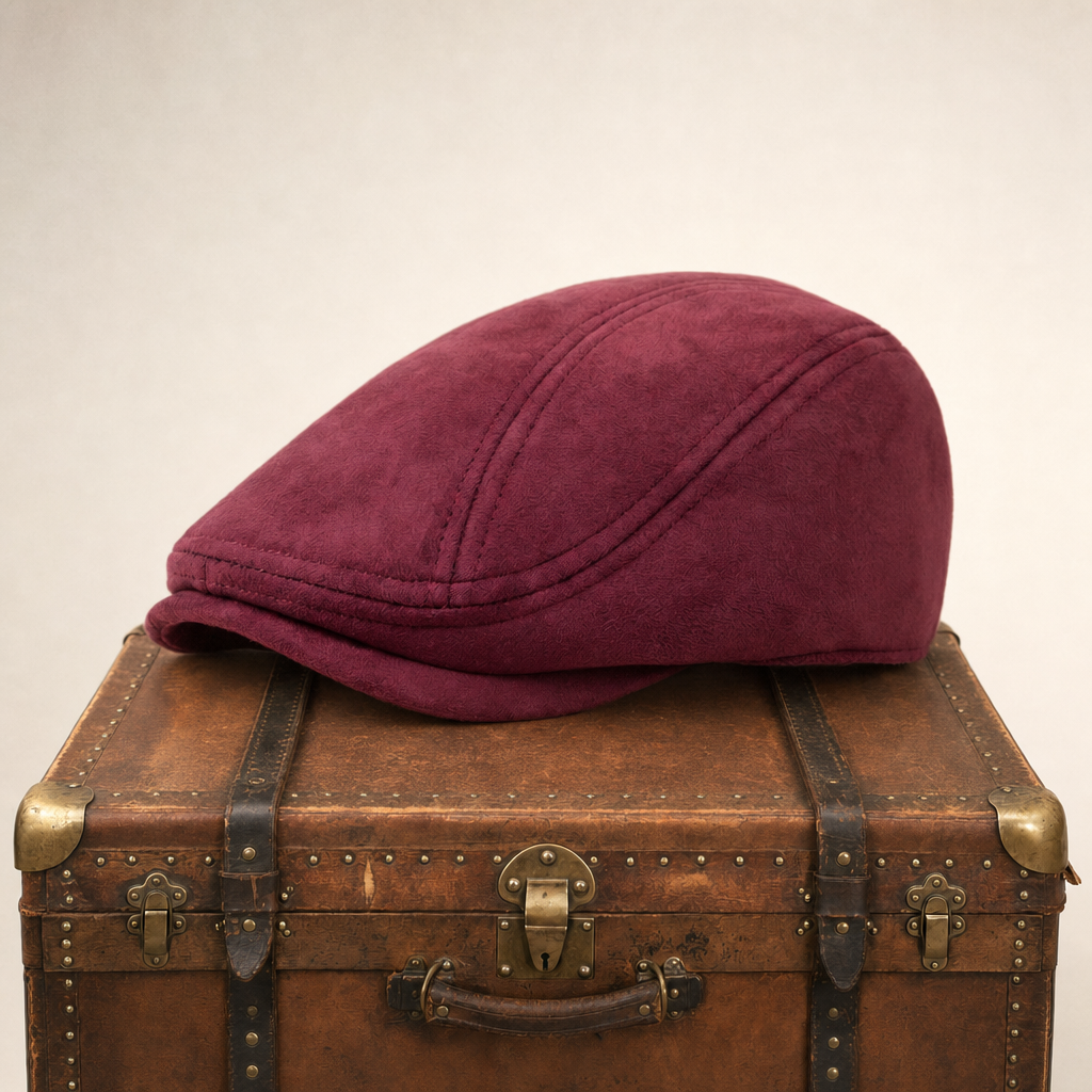 Suède flatcap — ULVENHOUT