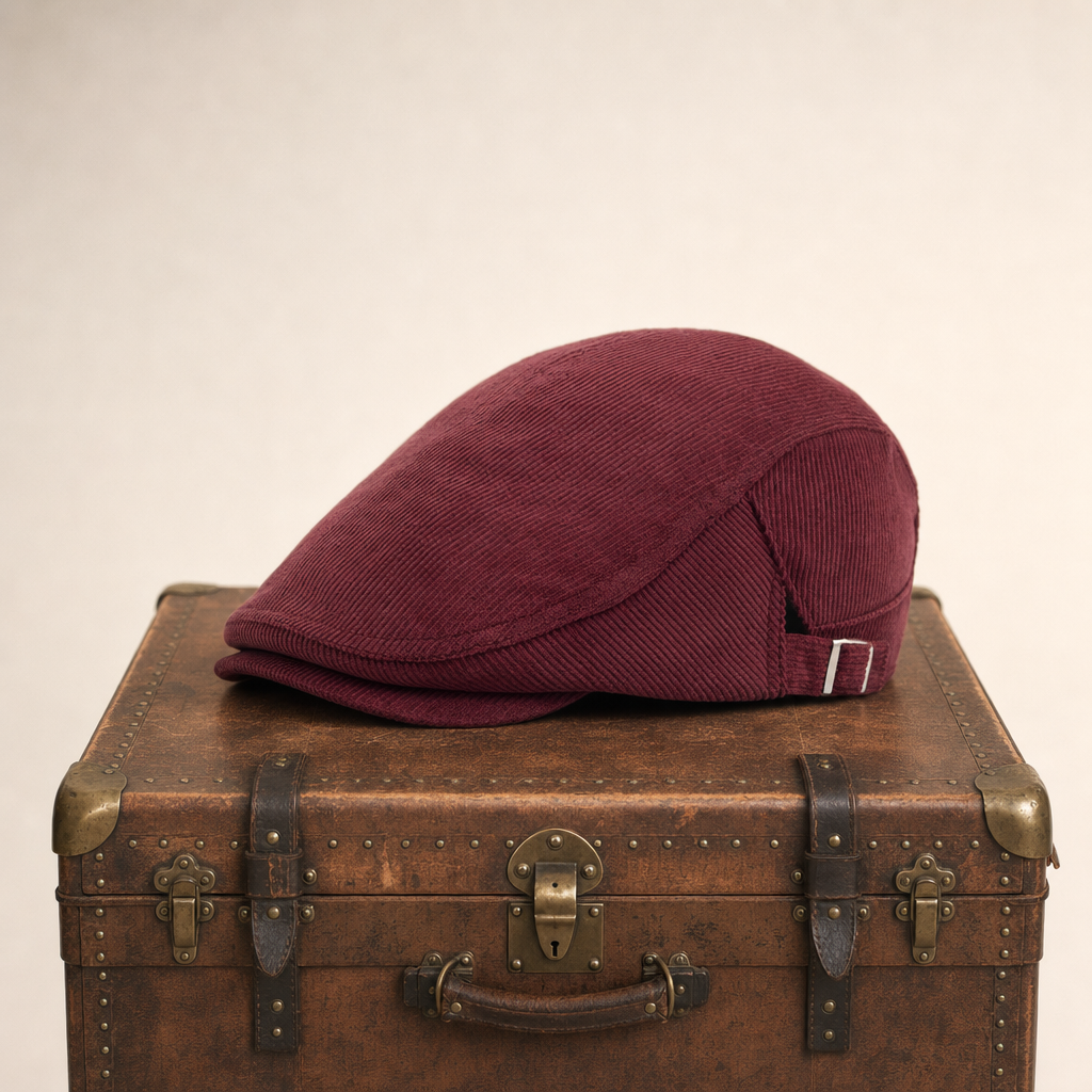 Corduroy flatcap — VLODROP