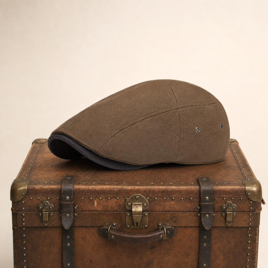 Katoenen flatcap — BUREN