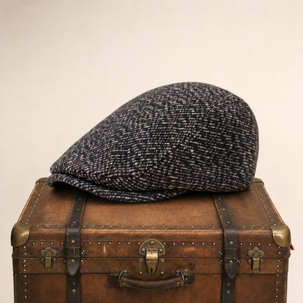 Tweed flatcap — DOKKUM