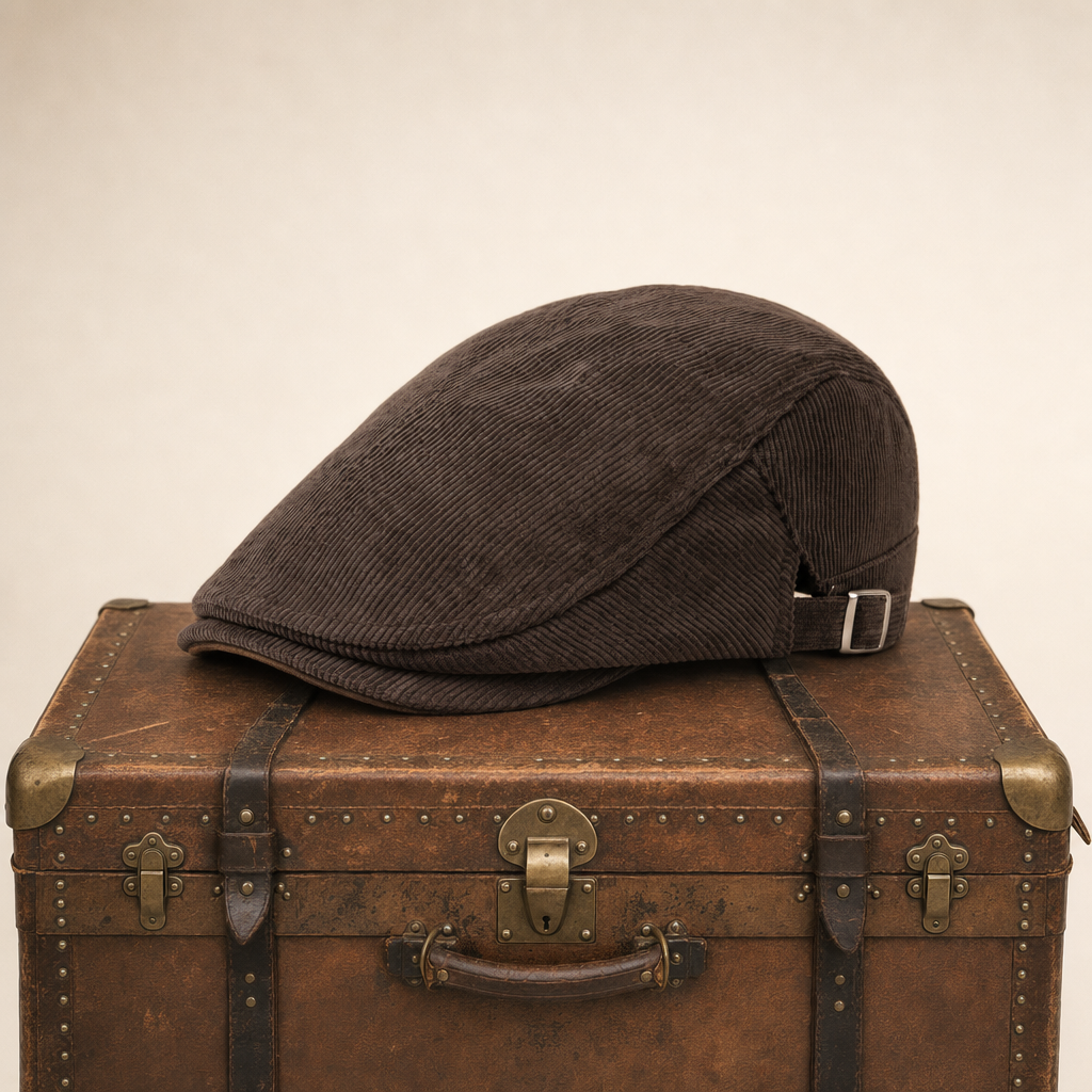 Corduroy flatcap — WASSENAAR