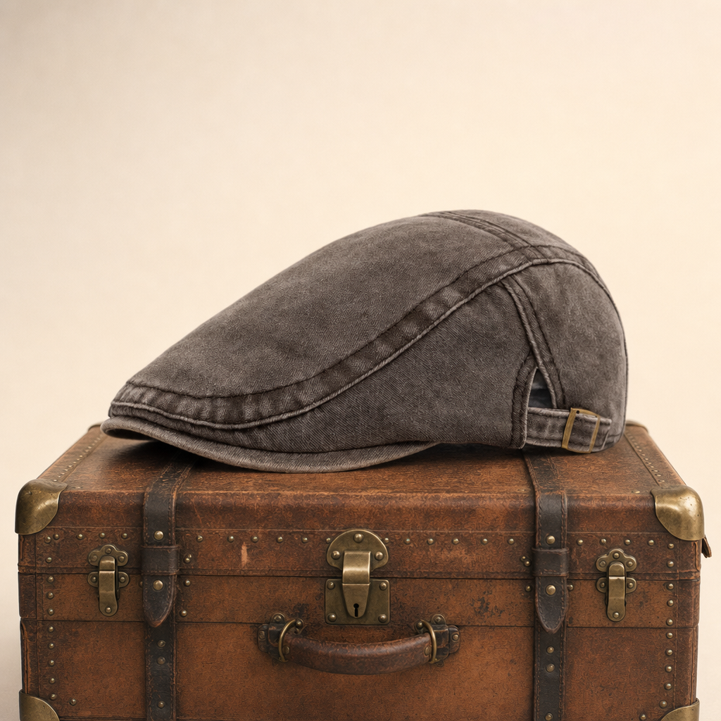 Denim flatcap — ZUIDLAREN