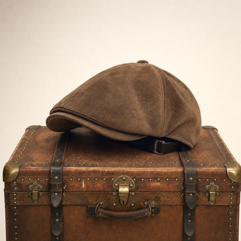 Kunstleren flatcap — PUTTE