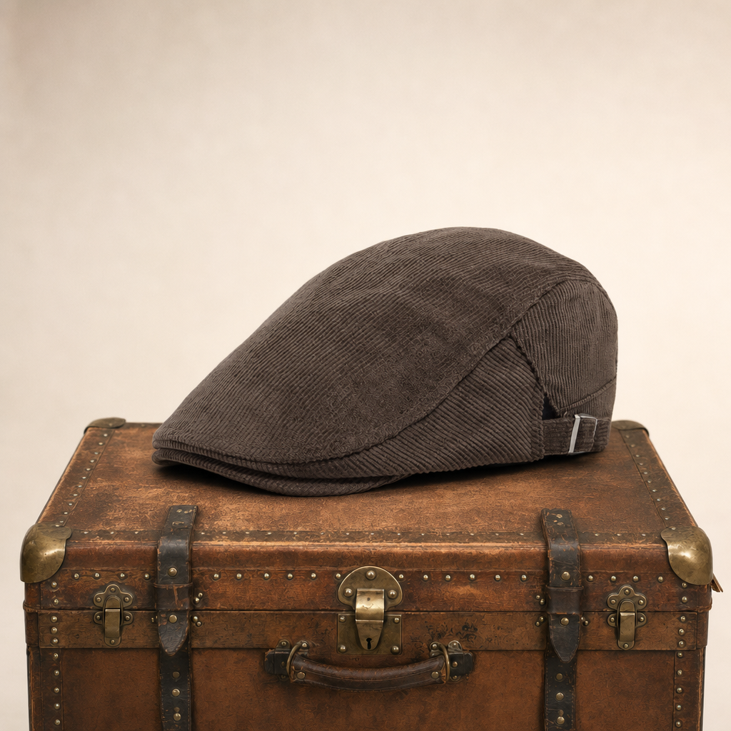 Corduroy flatcap — VLODROP