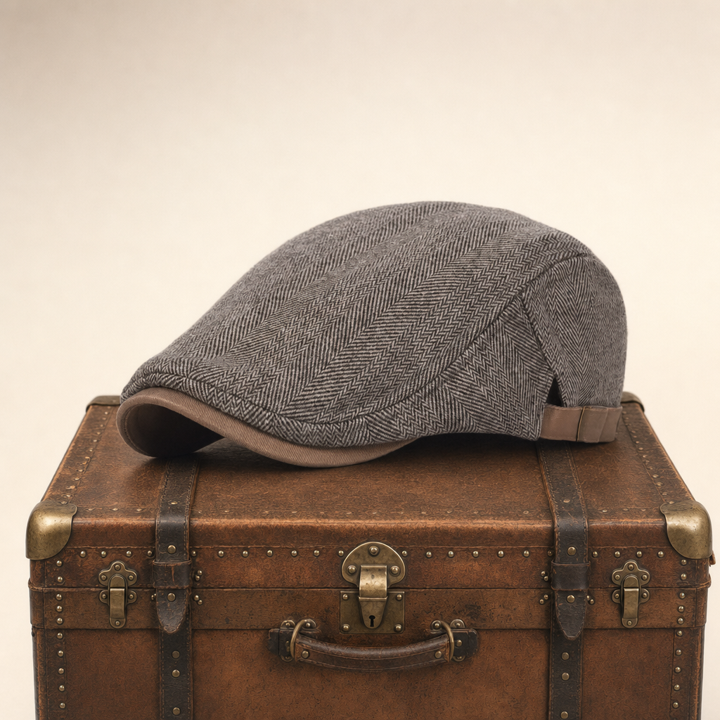 Wollen flatcap — BARNEVELD