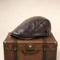 Leren chauffeurspet — ZOETERWOUDE