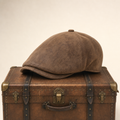 Kunstleren flatcap — GOOR