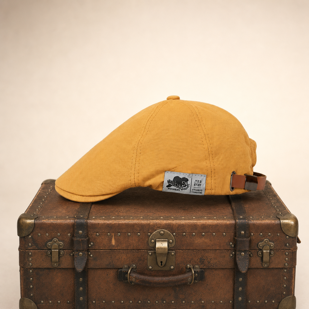 Katoenen flatcap — DEN HAAG